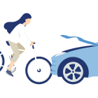 自転車との接触