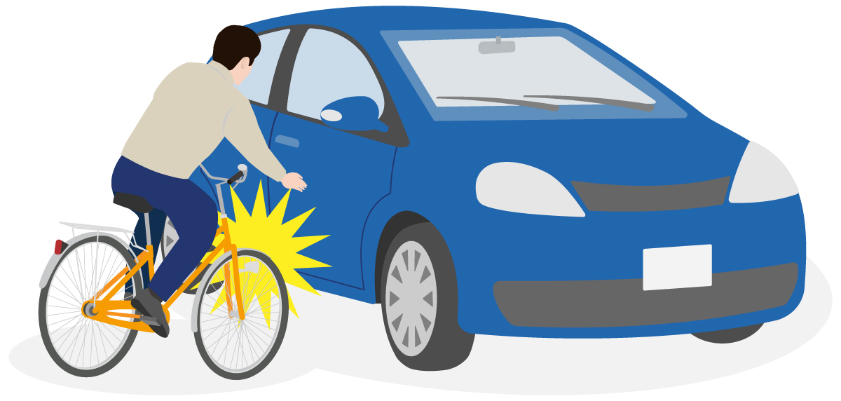 運転中に自転車と接触し死亡させてしまった