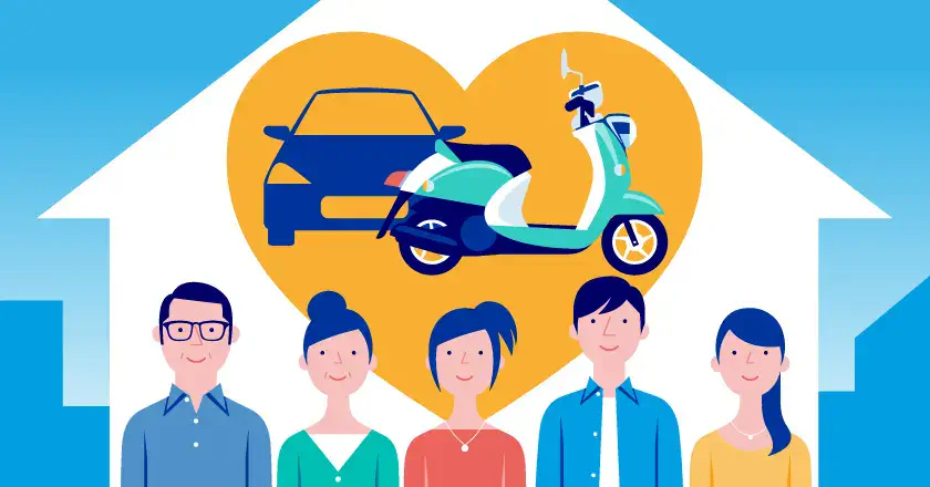 ファミリーバイク特約（原付特約）とは？補償内容とバイク保険との違い